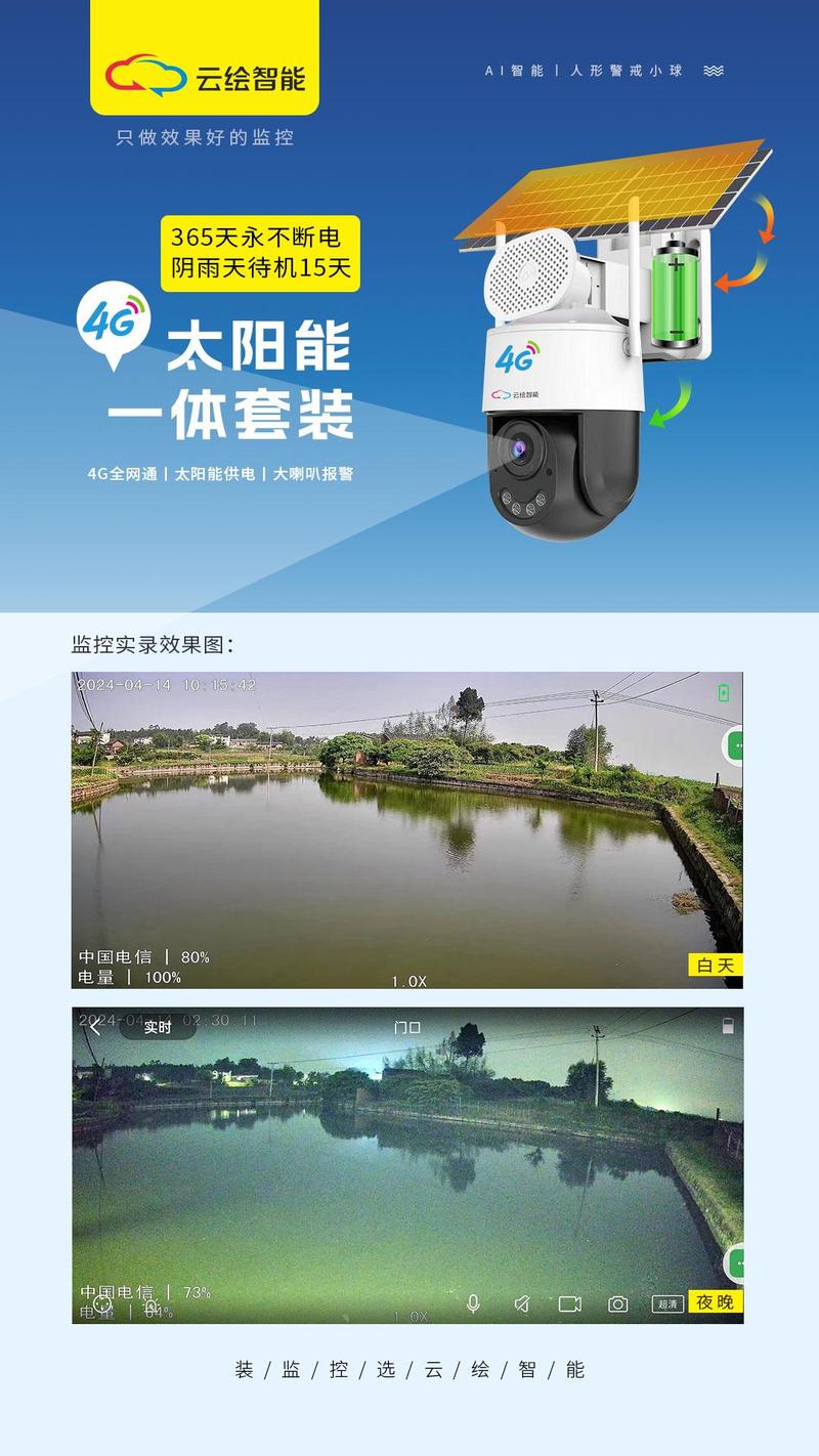 无线监控新选择 抖音热推的太阳能供电系统，打造无忧安防体验